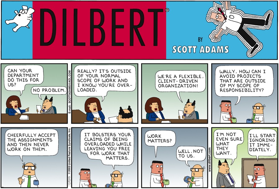 Dilbert Cartoon